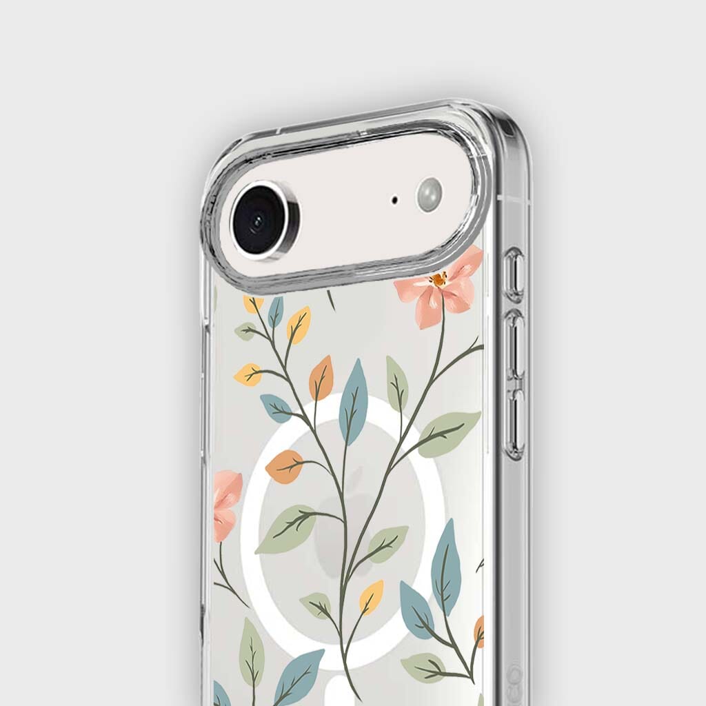 MagSafe iPhone 17 Air Easter Floral Clear Case