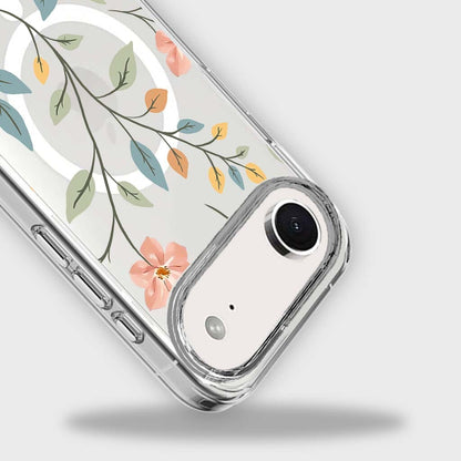 MagSafe iPhone 17 Air Easter Floral Clear Case