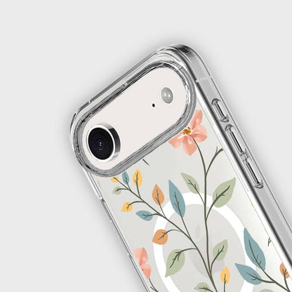 MagSafe iPhone 17 Air Easter Floral Clear Case