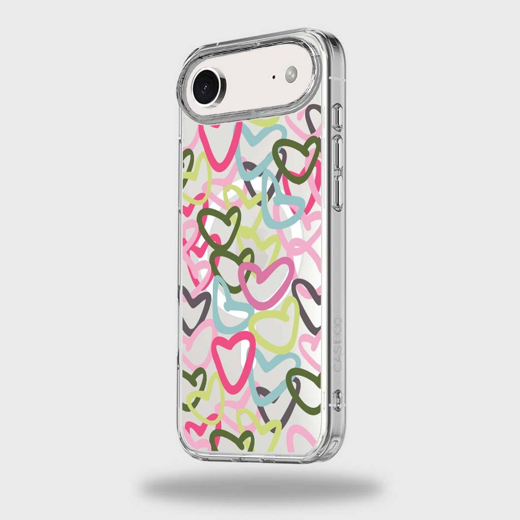 iPhone 17 Air Clear Case - Graffiti Design