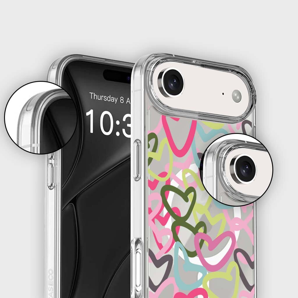 iPhone 17 Air Clear Case - Graffiti Design