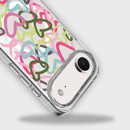 iPhone 17 Air Clear Case - Graffiti Design