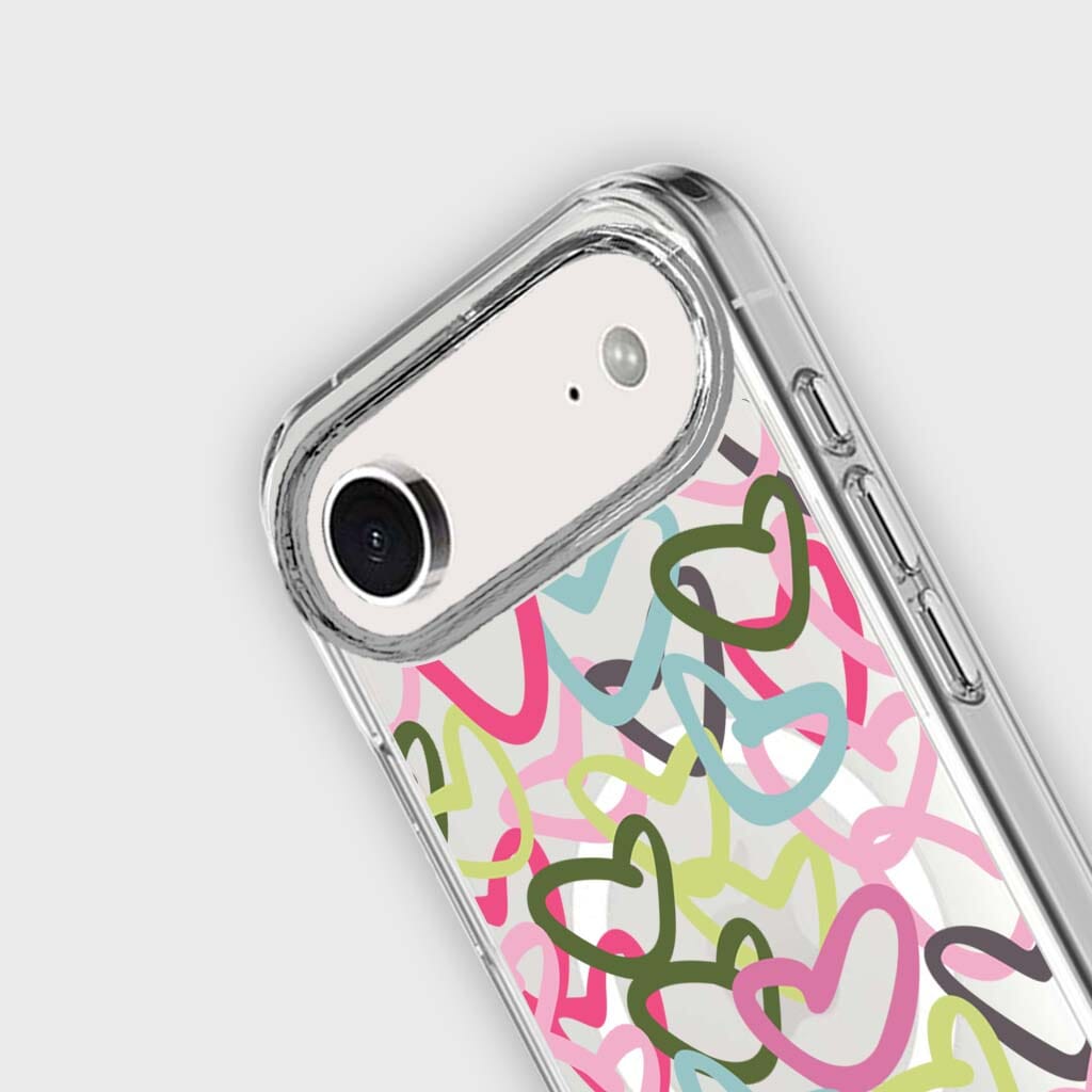 iPhone 17 Air Clear Case - Graffiti Design