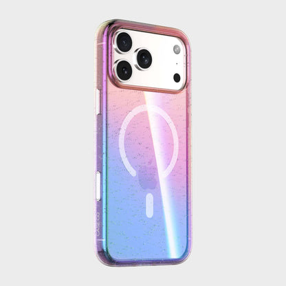 iPhone 17 Pro Max Anti-Yellow Glitter Clear Case with MagSafe