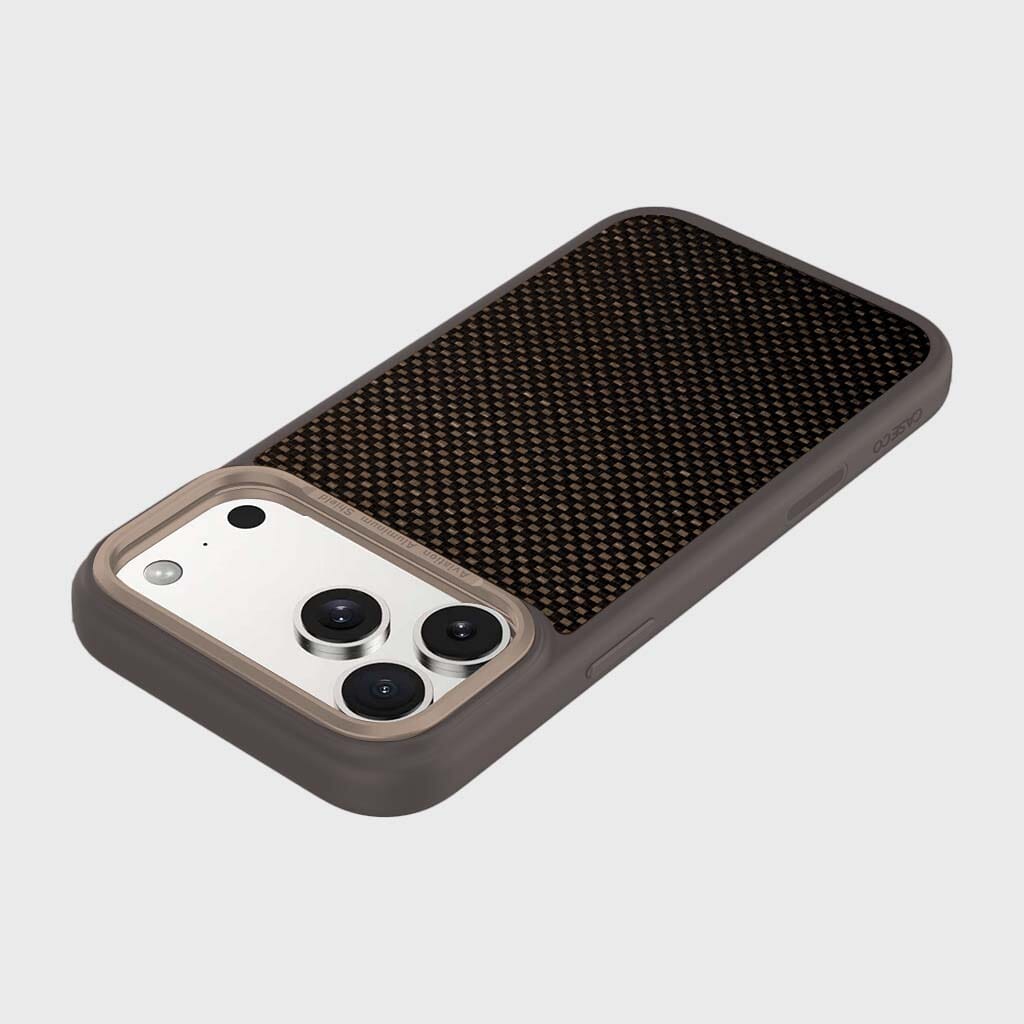 iPhone 17 Pro Max Aramid Fiber Weave Pattern Case