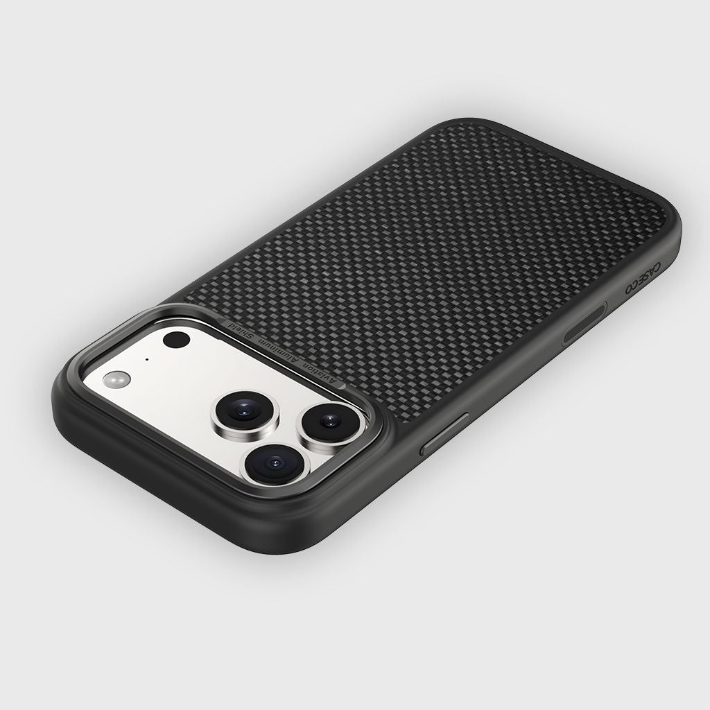 iPhone 17 Pro Max Aramid Fiber Weave Pattern Case