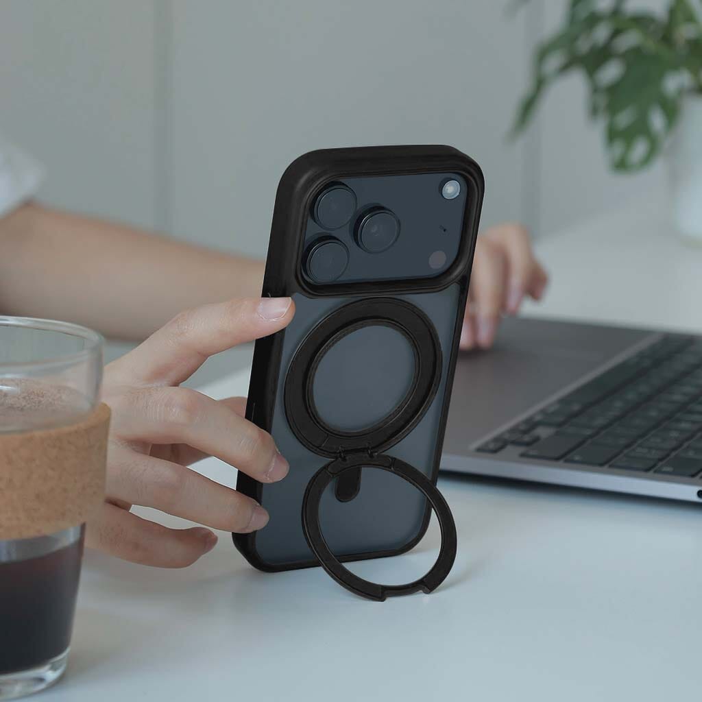 iPhone 17 Pro Frost Case with 360 MagSafe Kickstand