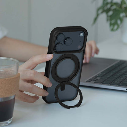 iPhone 17 Pro Frost Case with 360 MagSafe Kickstand