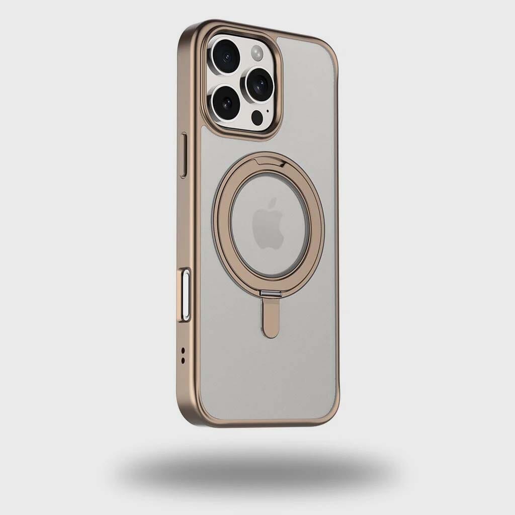 iPhone 16 Pro Max Frost Case with 360 MagSafe Kickstand