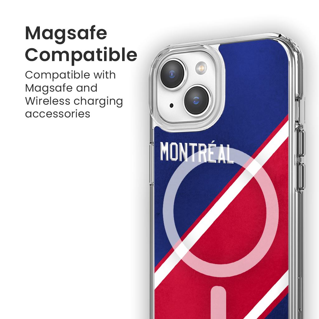 MagSafe iPhone 13 Montreal Design Clear Case