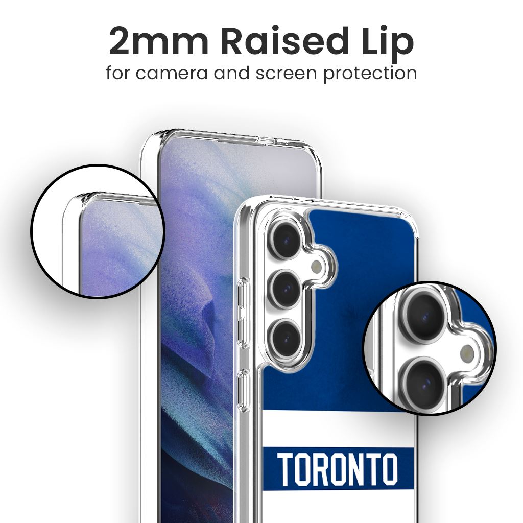 Samsung Galaxy S24 Toronto Design Clear Case