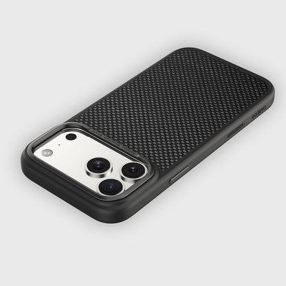 iPhone 17 Pro Max Aramid Fiber Weave Pattern Case