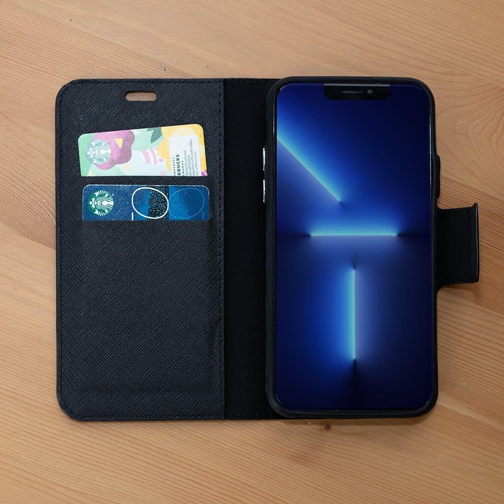 iPhone XR Magnetic Wallet Case - Broadway