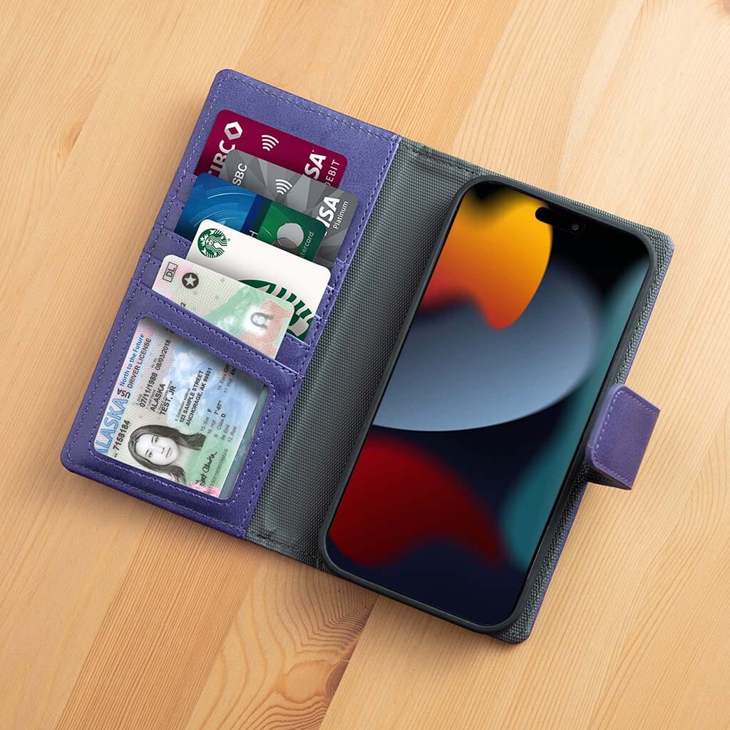 MagSafe iPhone 13 Mini Folio Wallet Case - Park Ave