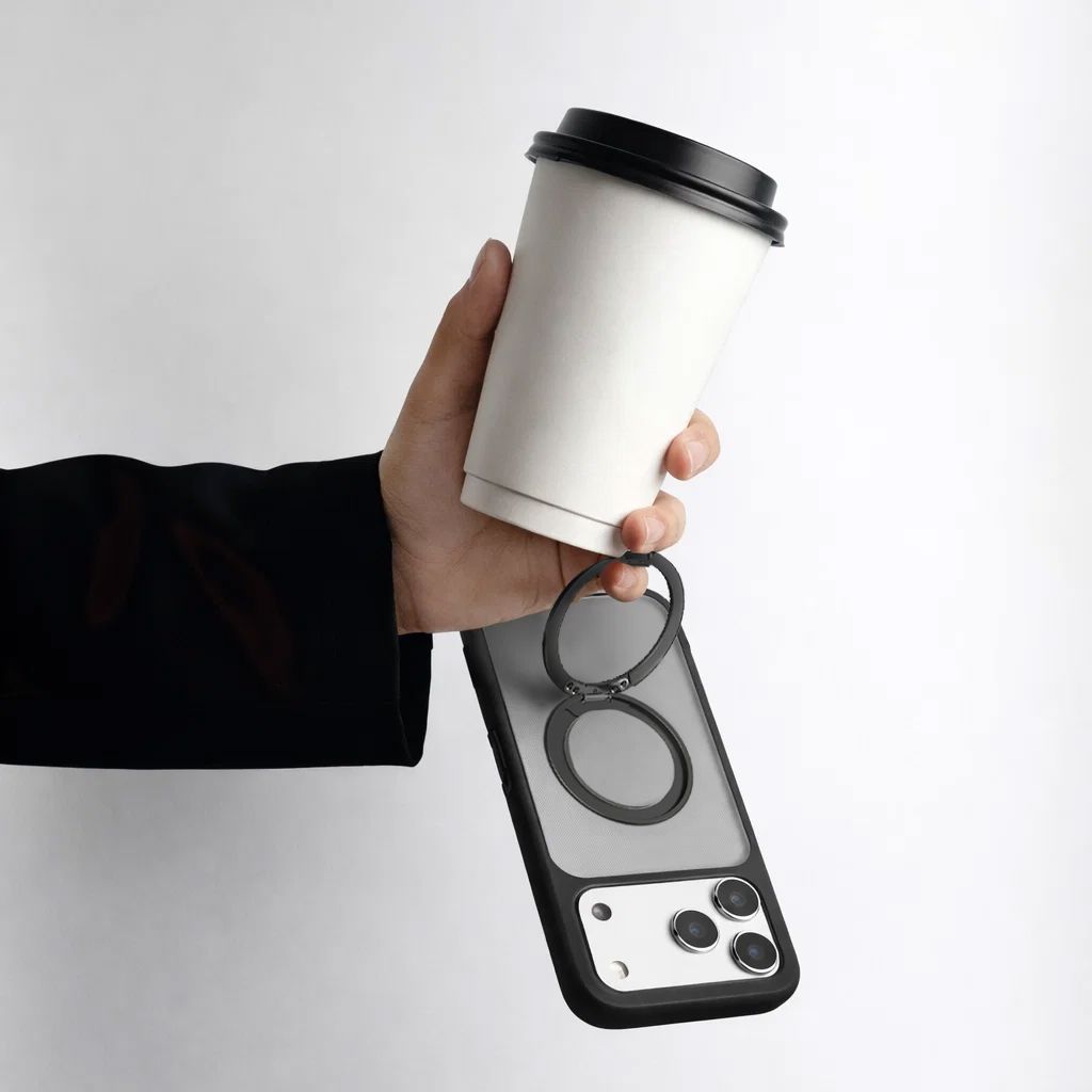 iPhone 17 Pro Frost Case with 360 MagSafe Kickstand