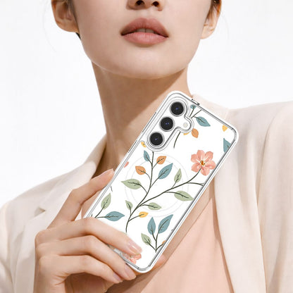 Samsung Galaxy S25 Easter Floral Clear Case