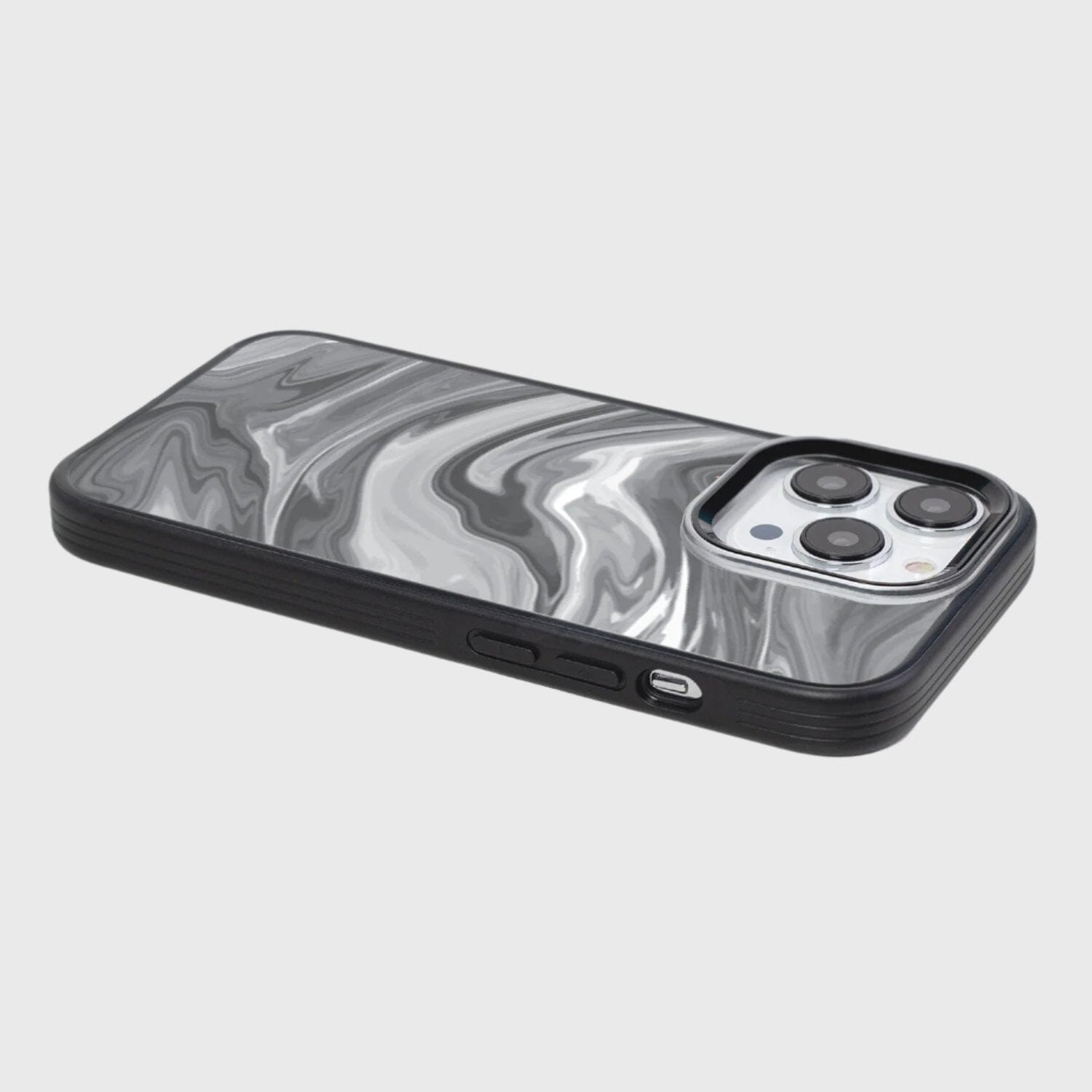 iPhone 15 Pro Case With MagSafe - Black Swirl