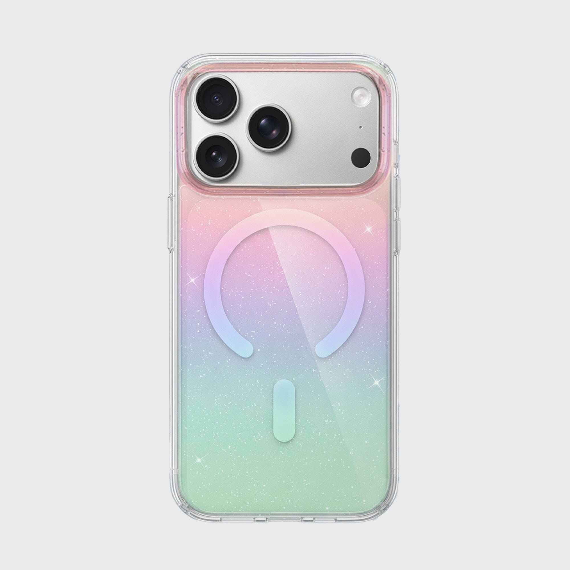 iPhone 17 Pro Max Iridescent Clear Case