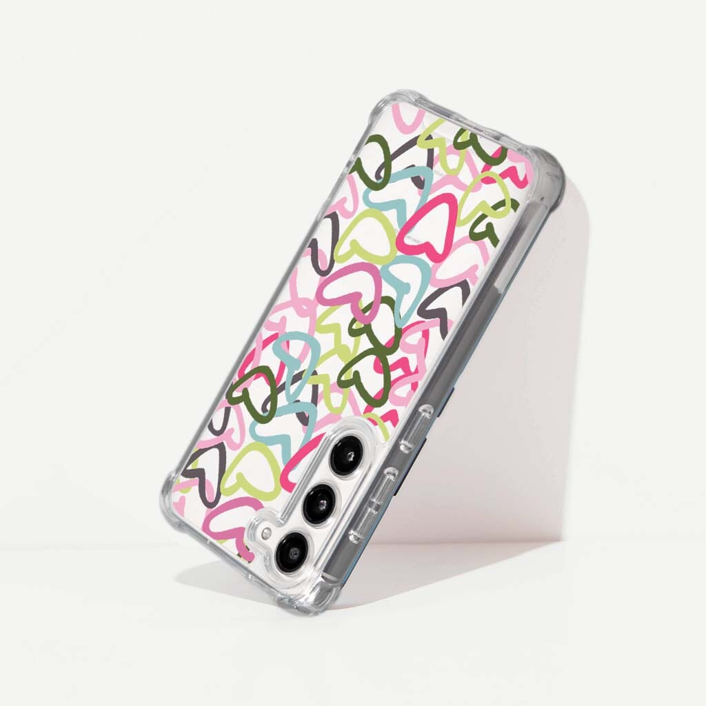 Samsung Galaxy S24 Clear Case - Graffiti Design