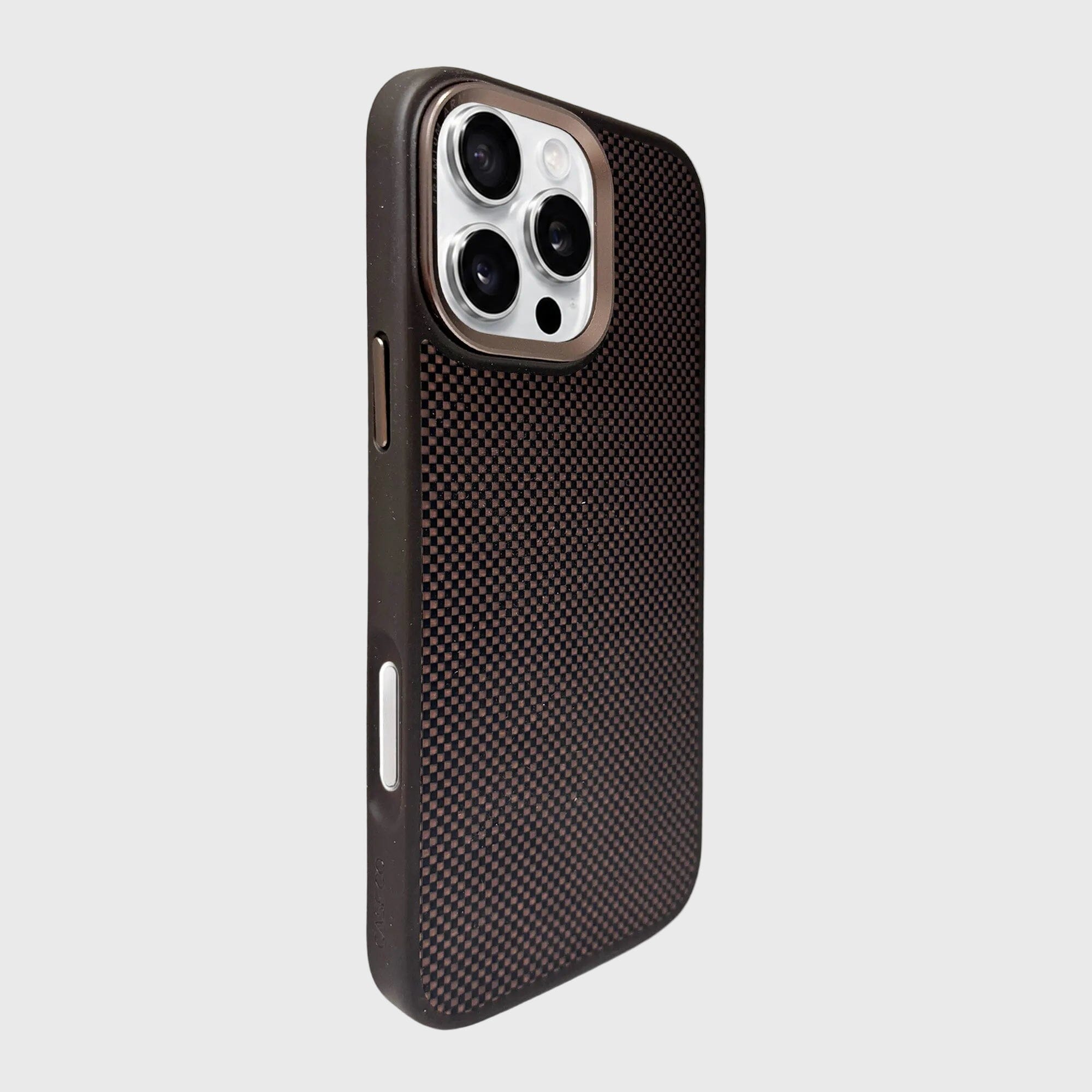 iPhone 16 Pro Max Aramid Fiber Weave Pattern Case