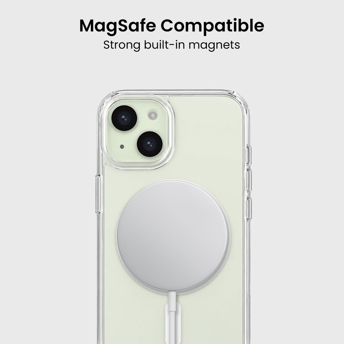 iPhone 15 Plus Clear Case With MagSafe