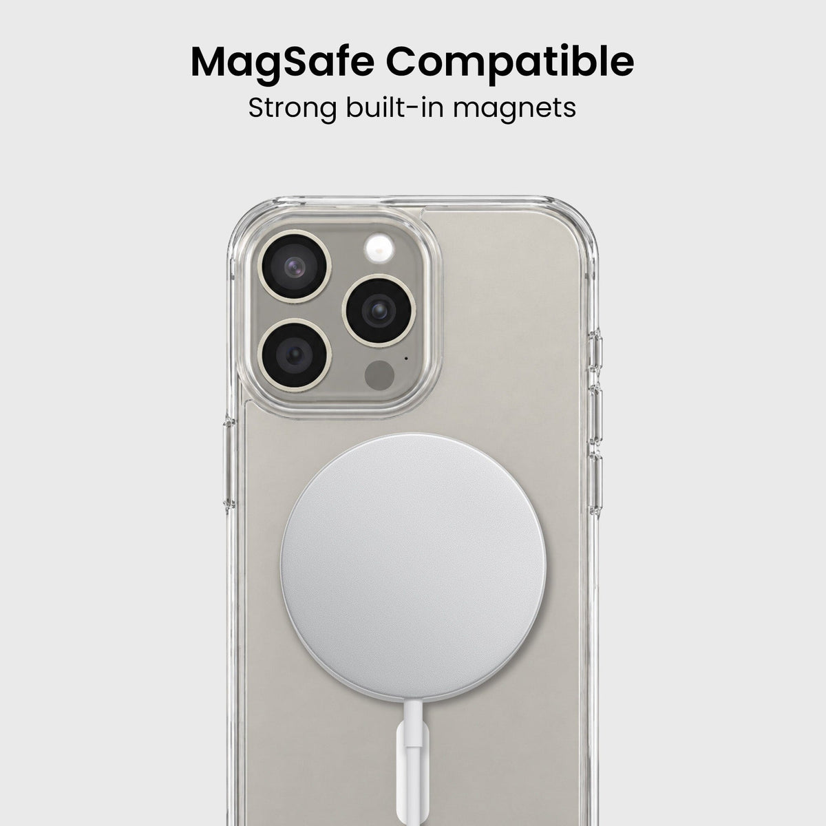 iPhone 15 Pro Clear Case With MagSafe
