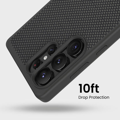 Samsung Galaxy S26 Ultra Aramid Fiber Weave Military-Grade Protective Case