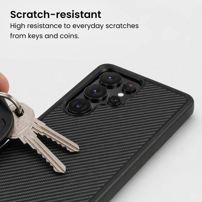 Samsung Galaxy S25 Ultra Aramid Fiber Military-Grade Protective Case