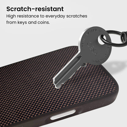 iPhone 16 Pro Max Aramid Fiber Weave Pattern Case
