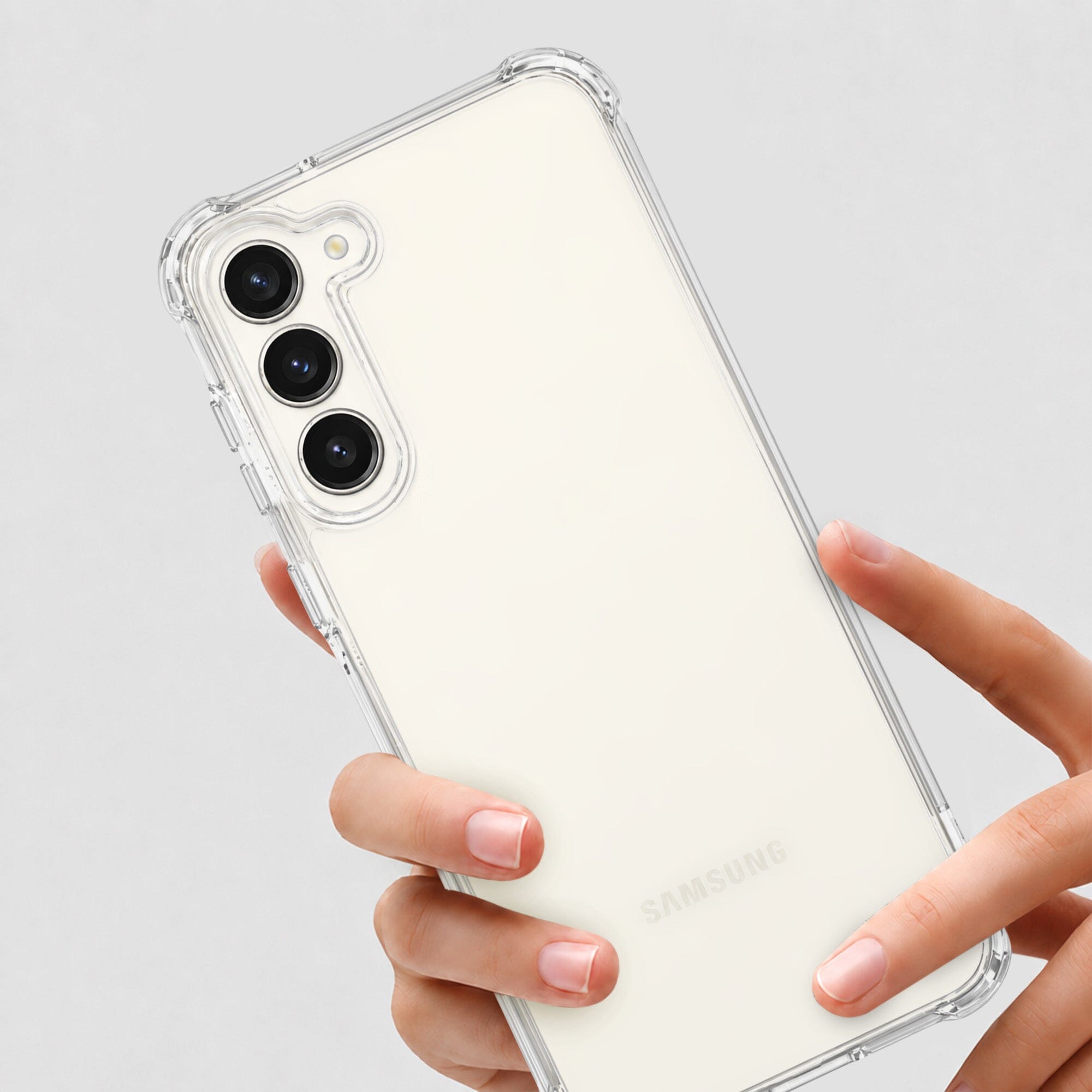 Samsung Galaxy S23 ホワイト 本体 クリアケース付き Samsung Galaxy S23 Clear Case | Caseco Inc.