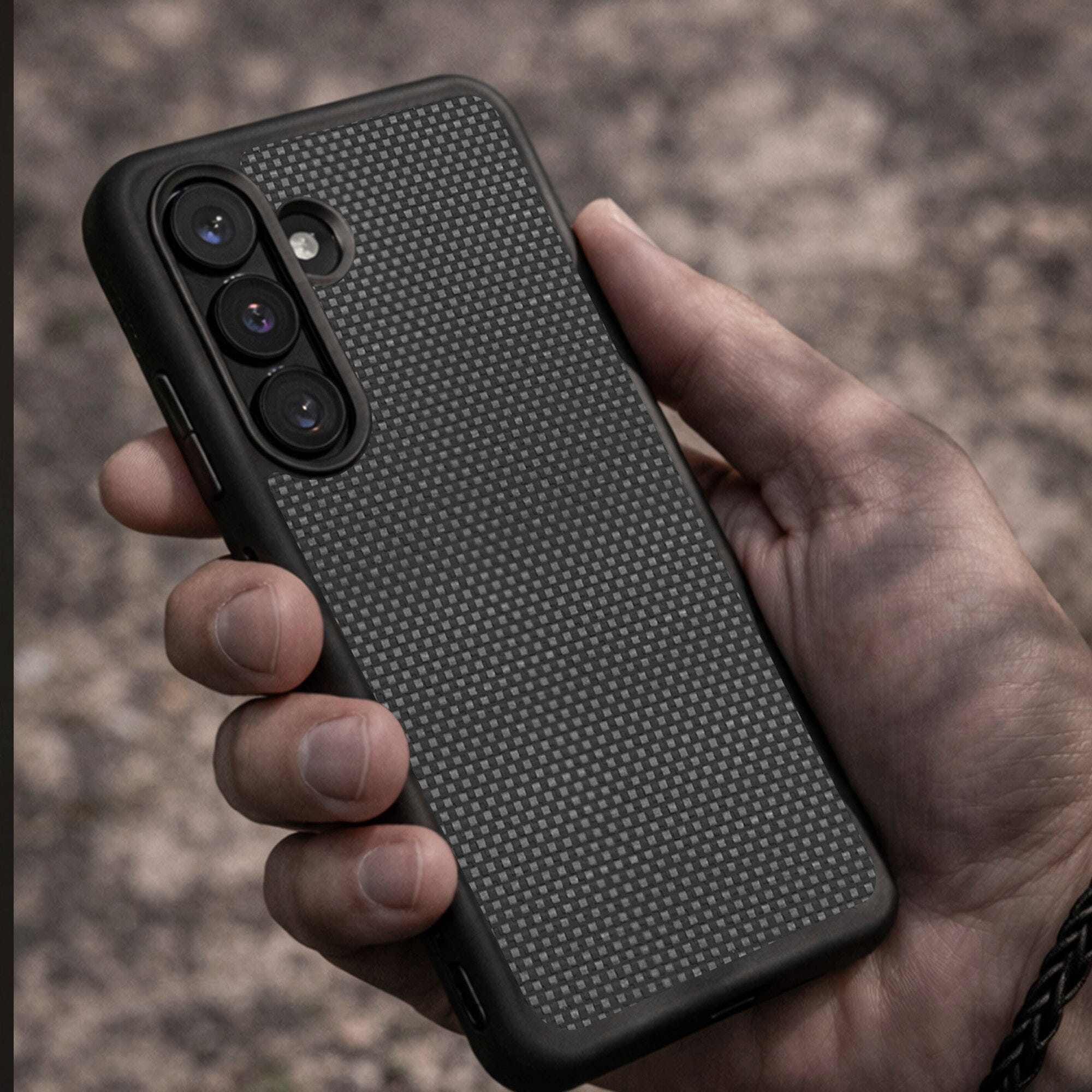 Samsung Galaxy S26 Aramid Fiber Weave Military-Grade Protective Case