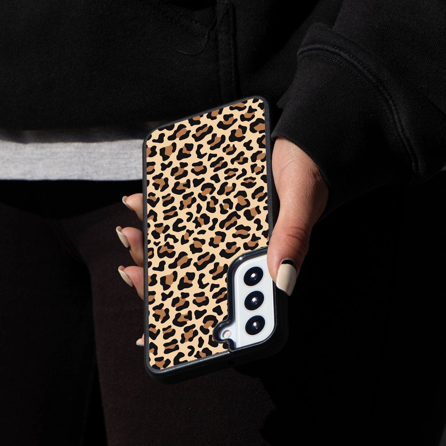 Brown Leopard Samsung Galaxy S22 Case