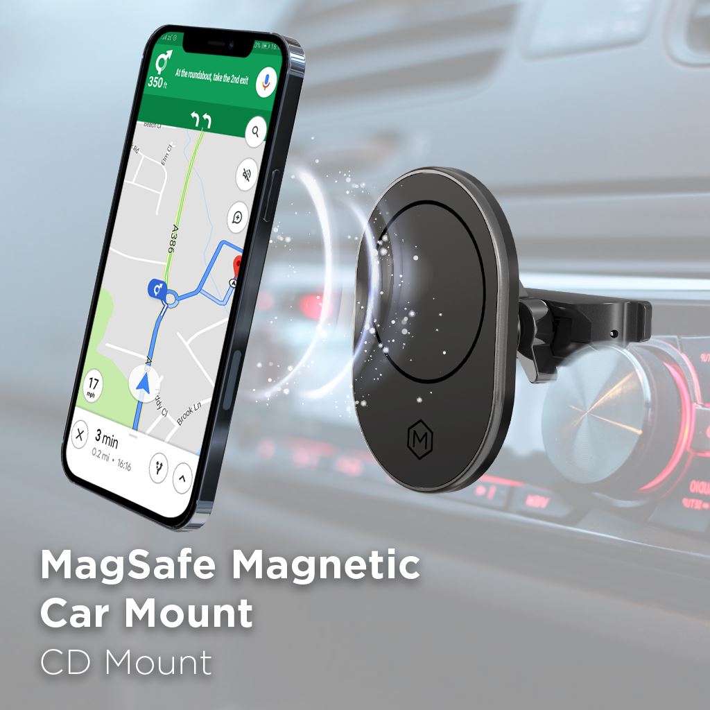 MagSafe Magnetic Car CD Phone Mount (Version 2.0)