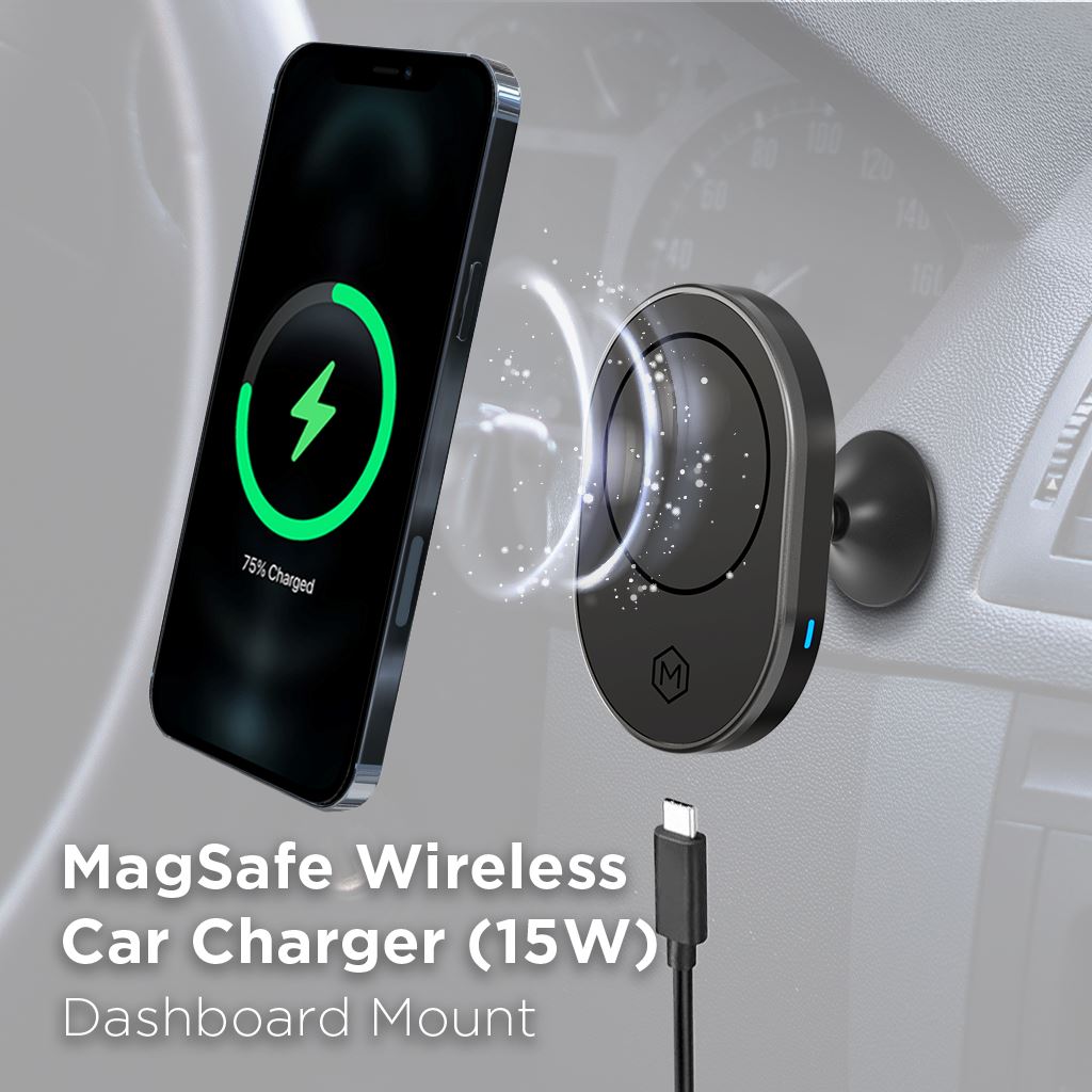 MagSafe Wireless Car Charger Dash Mount (Version 2.0)