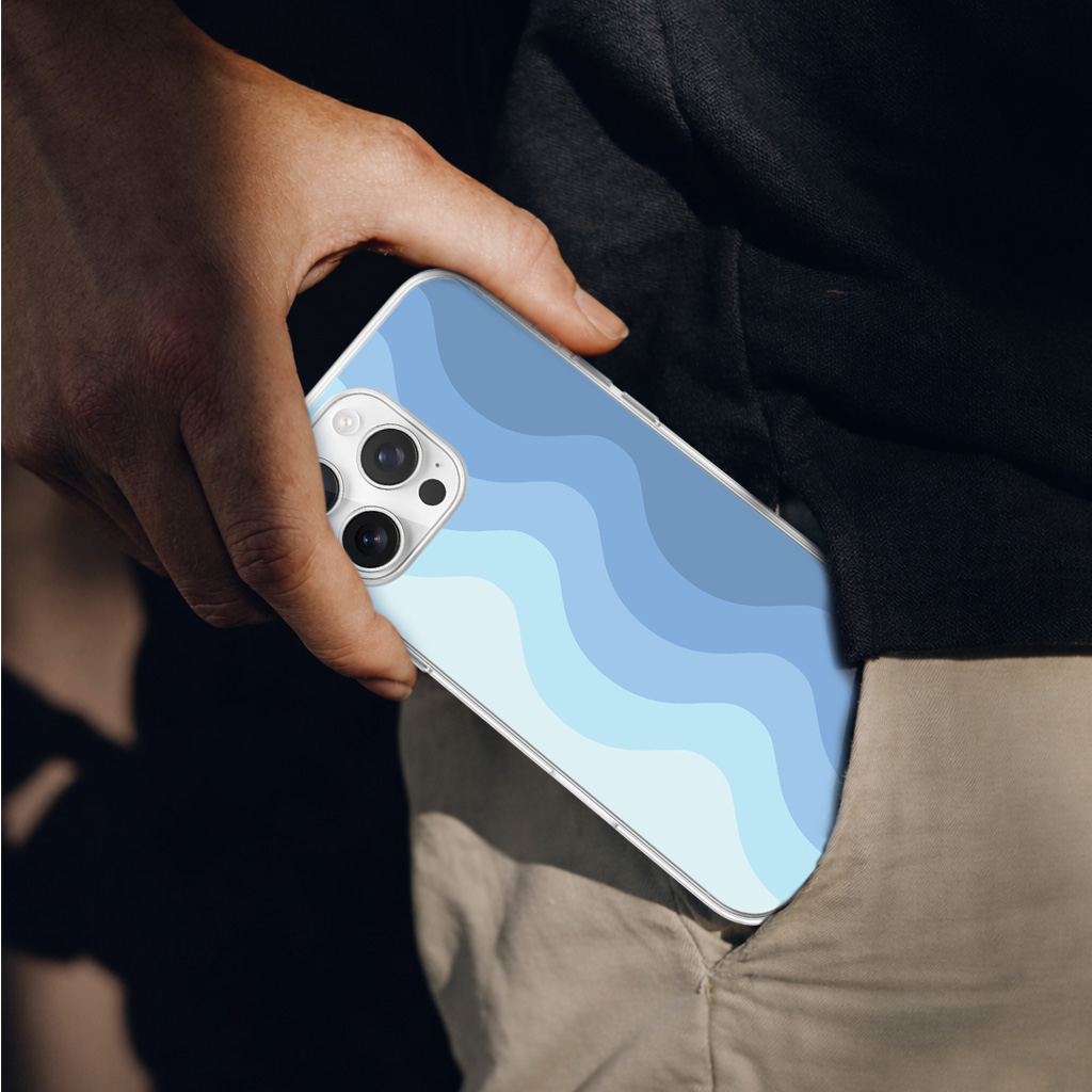 iPhone 16 Pro Case With MagSafe - Blue Wave