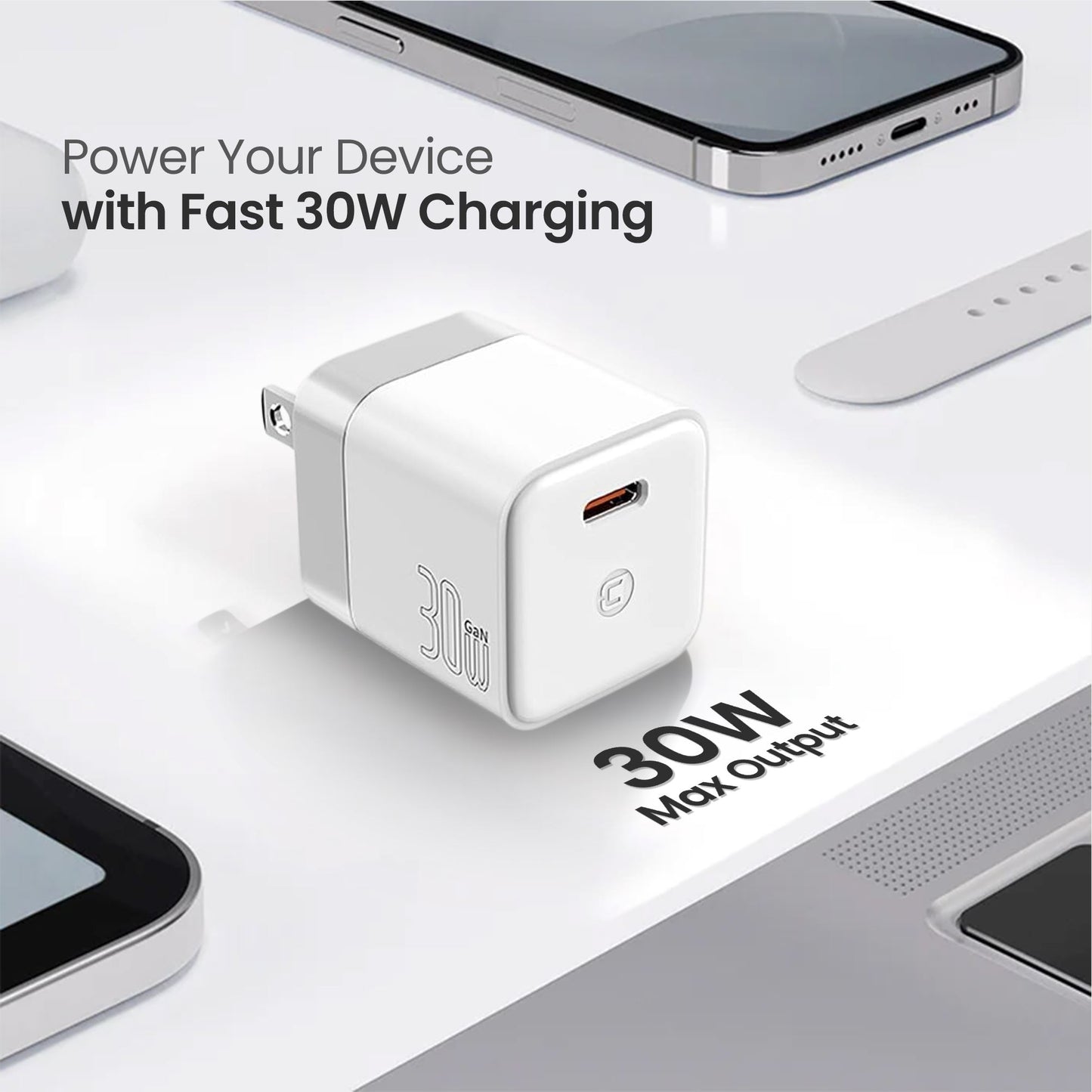 GaN 30W Wall Charger