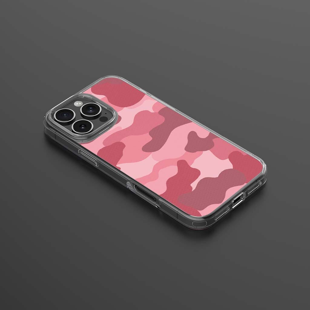 MagSafe iPhone 16 Pro Max Pink Camo Case