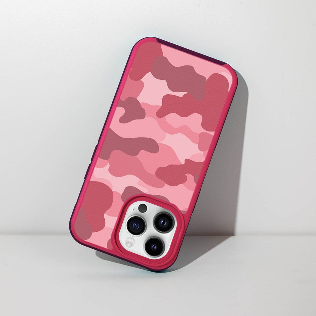 MagSafe iPhone 13 Pro Max Pink Camo Case