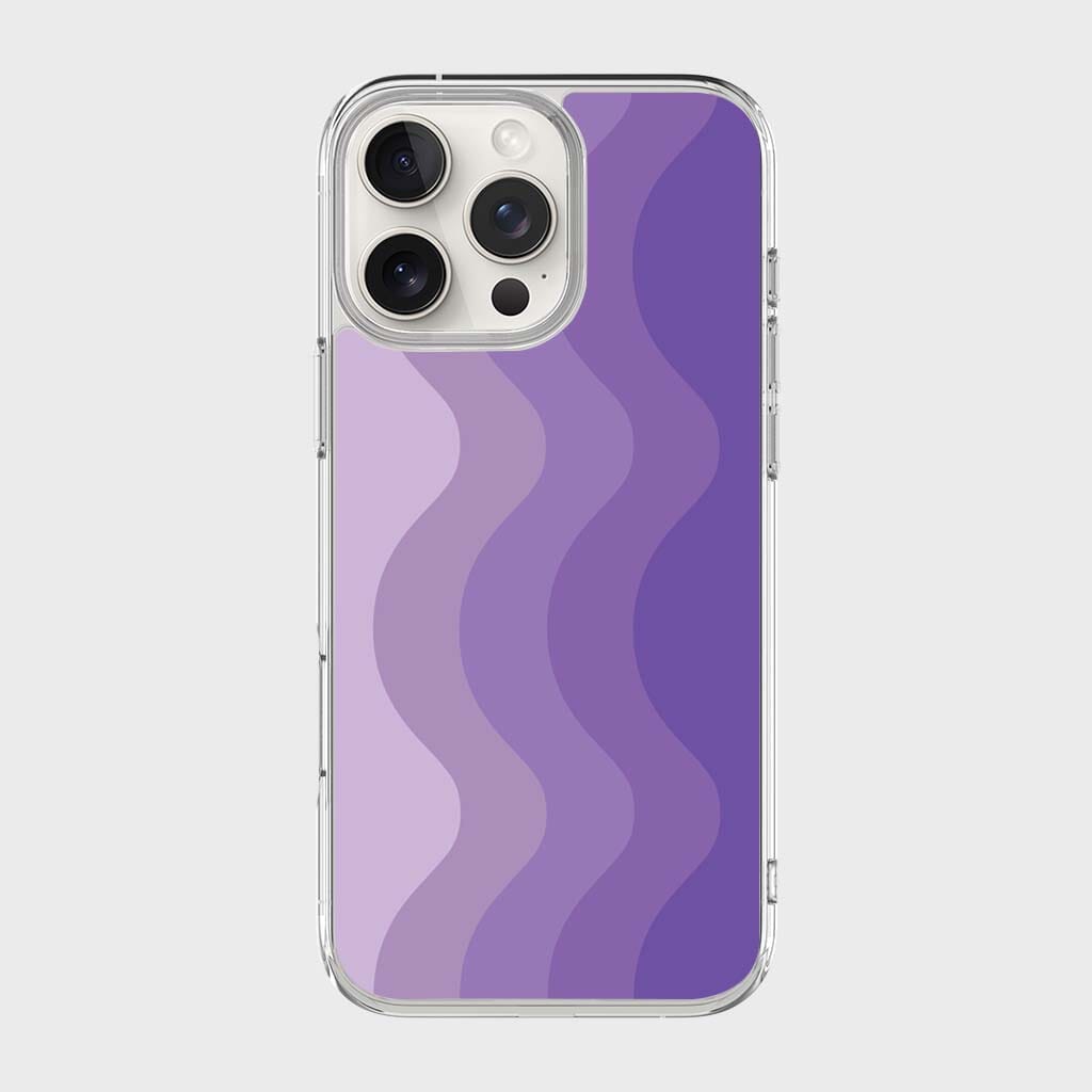 iPhone 16 Pro Max Case With MagSafe - Purple Wave