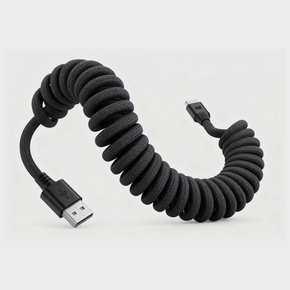 Road Ready Coil Cord (USB-A to USB-C)