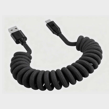 Road Ready Coil Cord (USB-A to USB-C)