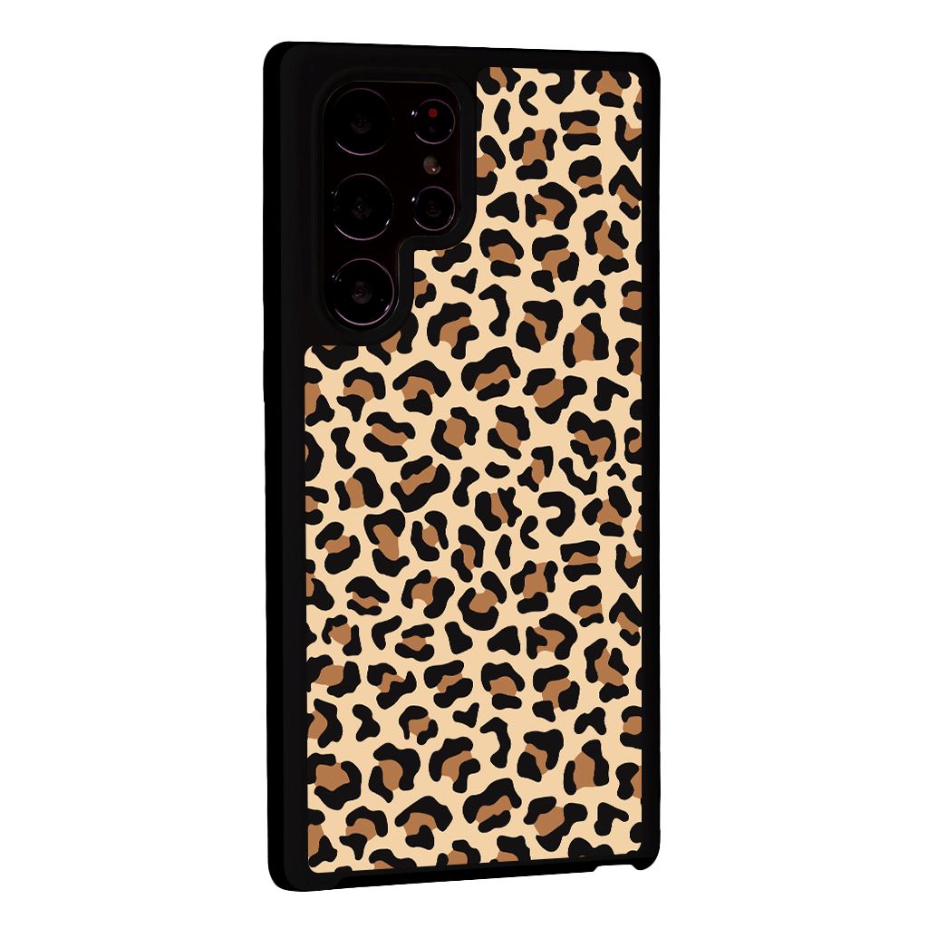 Brown Leopard Samsung Galaxy S22 Ultra Case
