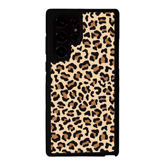 Brown Leopard Samsung Galaxy S22 Ultra Case
