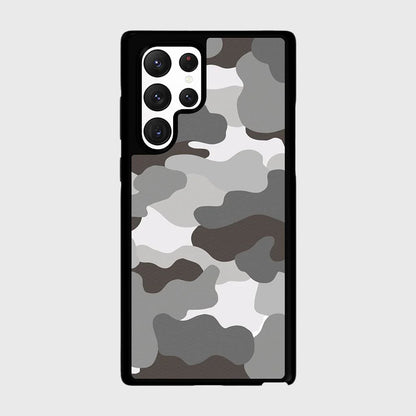 Grey Samsung Galaxy S22 Ultra Camo Case