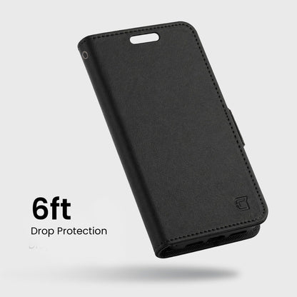Samsung Galaxy S26 Leather Wallet Case With MagSafe | RFID Blocking + 5 Card Slots