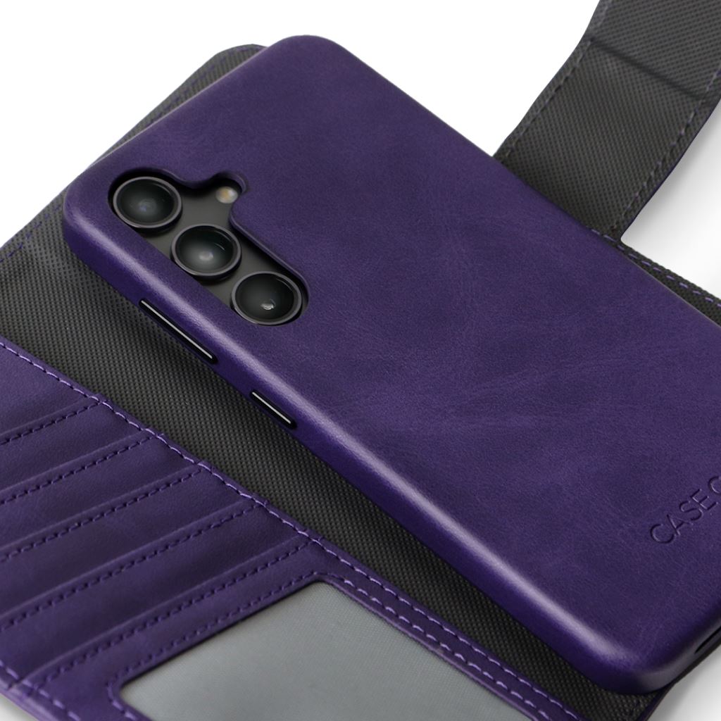 Samsung Galaxy S24 RFID Blocking Wallet Case With MagSafe And 5 Card Slots