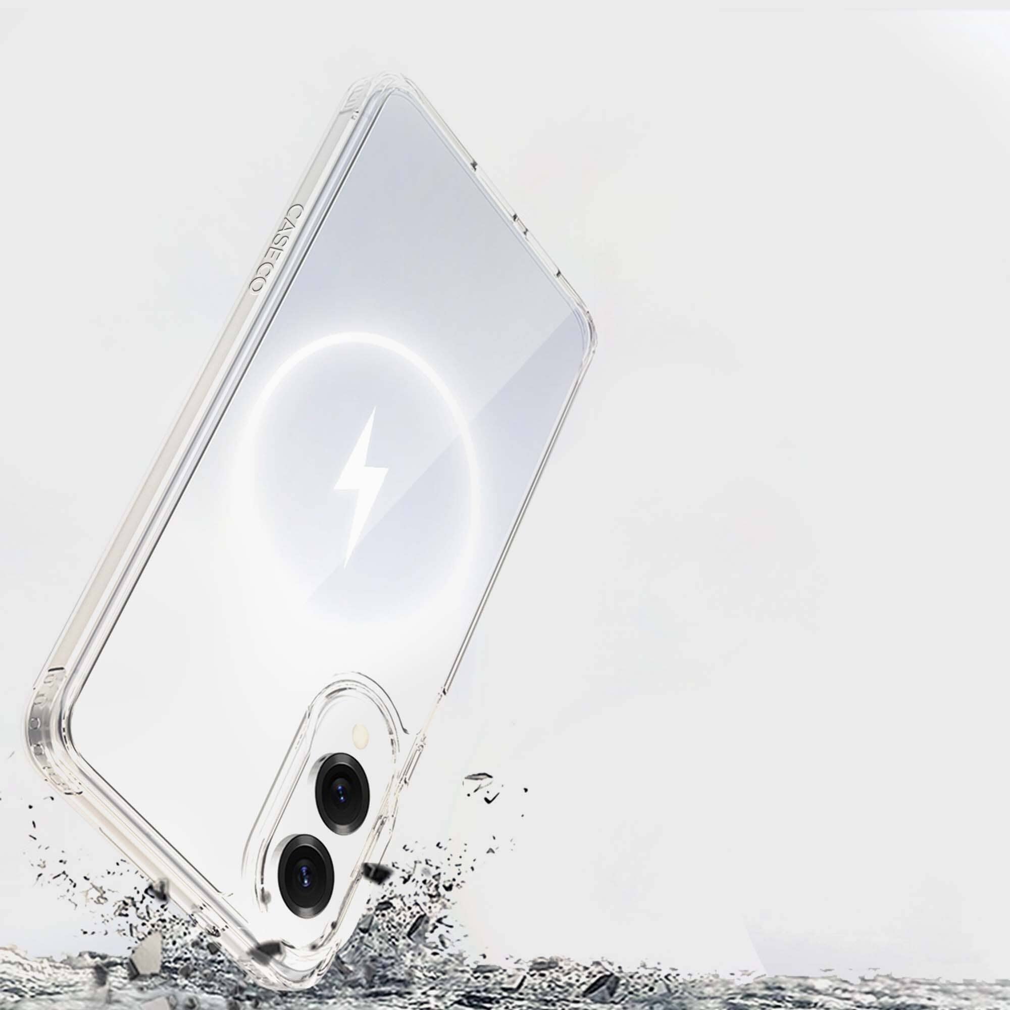 Samsung Galaxy S25 Edge Clear Case with MagSafe