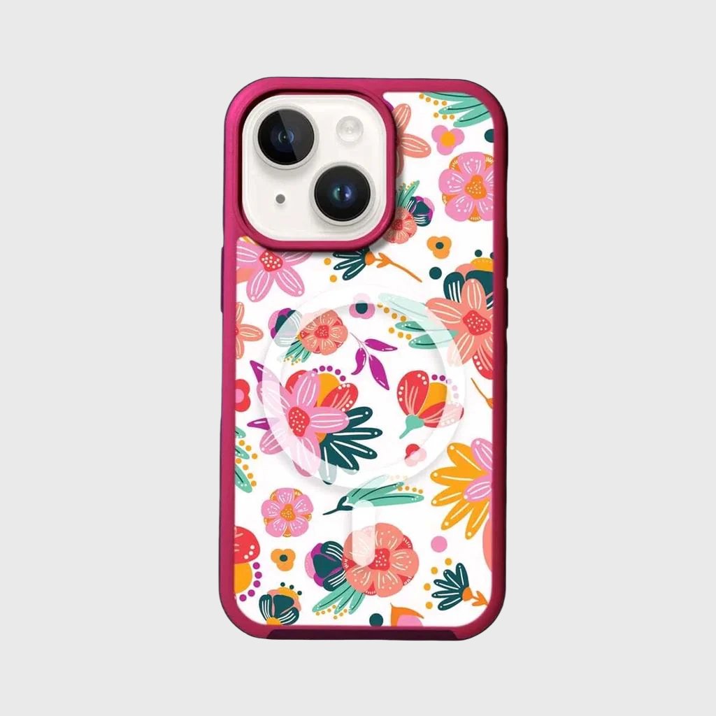 MagSafe iPhone 14 Plus Spring Flower Case