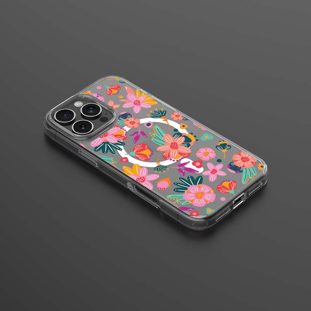 iPhone 16 Pro Max Case With MagSafe - Spring Flower