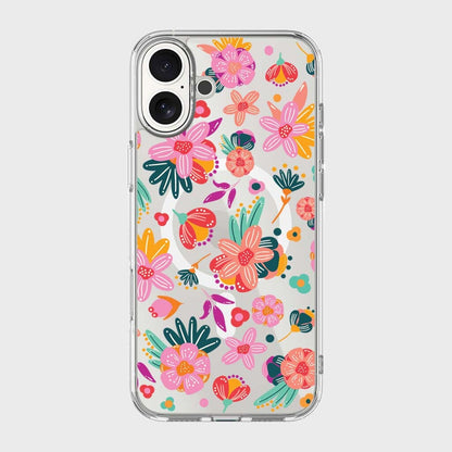 iPhone 16 Case With MagSafe - Spring Flower